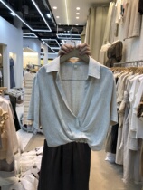 Pick one Korea East Gate 2021 summer new simple lapel collar short sleeve fashion shirt Women