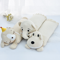 Buckwheat pillow Yunnan washed buckwheat shell pillow core cotton pillowcase cartoon Three-dimensional pillow children pillow Cassia Cassia