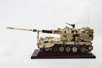 PLZ-05 type criminal 155 self-propelled gun plus howitzer finished model 155 gun alloy simulation ornaments 1:24