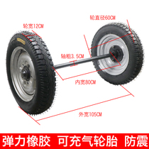 500-14 load pneumatic tires horse wheels horses wheels industrial and mining inflatable wheels 1 5 tons 60cm in diameter