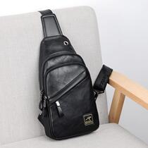 Hong Kong I TGREG Chest Bag Tide Man Purse Fashion Casual Single Shoulder Bag Skew Satchel Small Backpack Sport Inclined Shoulder Bag