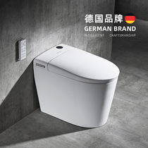 Smart toilet one-piece small family type No water tank fully automatic flap small size home double toilet