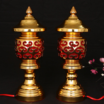 Palace lanterns Golden Lotus Lantern LED for Gongming lanterns