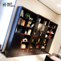 Xingyao brand Yue pear series-solid wood sandalwood new Chinese style (ancient style) Guyi Sumu J01 bookcase combination