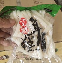 Xinjiang Dragon Man bar fried rice cake hollow round piece Square stick rice cake hot pot Korean style 280g * 50 bag