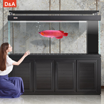 Deke large fish tank Dragon Palace Series super white glass aquarium professional grade automatic water filling bottom filter Dragon and Fish Tank