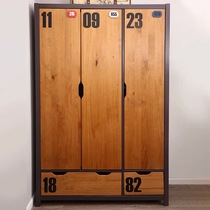 X.M.B Hedream Treasure Childrens Furniture Marathon Department Childrens bedroom triple door wardrobe locker closet home