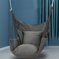 Dormitory hanging chair College student bedroom multifunctional swing padded canvas single chair cradle indoor detachable hammock