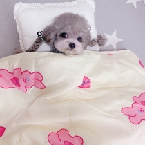 Glutinous Rice Home Pet Pooch All Season Universal Small Blanket Depth Sleep Teddy Cat Cat Bib Than Bear Quilt Sleeping Blanket Sleeping Mat