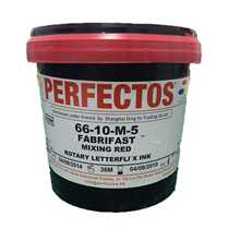 British Bai Fei Tu Flexo Ink Perfectos Trademark Printing Machine Cloth Water Washing Mark Ink 4 PCs
