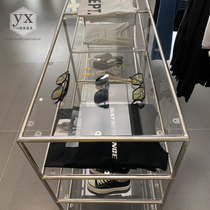 Clothing store Zhongdao display table stainless steel table jewelry display running water table womens clothing store shelf display rack arrangement