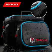 SAVA SAVA bicycle bag touch screen mountain bike upper pipe bag front beam bag mobile phone bag riding equipment bicycle accessories