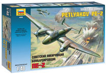 Mandarin model Red Star ZVEZDA 1 48 Soviet Petlyakov Pe-2 Light Bomber 4809