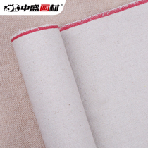 (Zhongsheng painting material) H2216 linen blend fabric canvas width 170cm landscape original