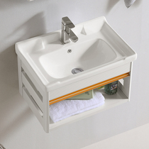 Small size wall-mounted wash basin cabinet combination home simple wash table toilet washbasin small size