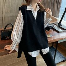 Pregnancy Woman Dress Spring Clothing Fashion style Jacket 2022 New Internet Red Korean Version Loose Big Code Casual Suit Spring And Autumn