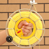 Weifang high-grade stainless steel hand grip wheel adult kite wheel kite reel starter Big bearing silent