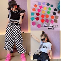 Net Red Girl square ear clip 2021 New Wild fluorescent earrings earrings European and American exaggerated geometric ear nail tide
