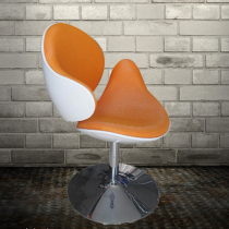 Nordic fashion simple egg tulip glass swan shell chair fabric leisure creative computer rotating chair