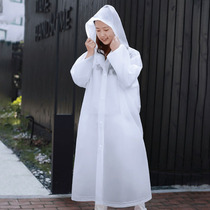 Raincoat womens long full body rainstorm electric car riding Mens Fashion single poncho adult increased thickened protection