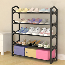 Simple shoe shelf economical dormitory shoe cabinet home multi-layer dustproof storage artifact indoor good-looking