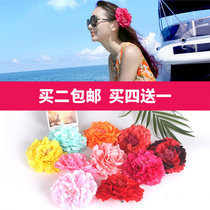 Beach floral headdress ornaments Gerbera Bohemia adult seaside holiday tourism flowers Peony flower bride corsage