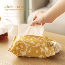 Fan shop Nordic style fresh and simple ins paper towel set office home living room creative tissue box