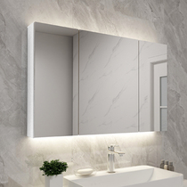  Zipai smart mirror cabinet Separate bathroom cabinet Wall-mounted mirror headlight Bathroom mirror toilet storage cabinet shelf