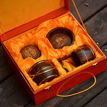 Xinyizhai wedding gift mahogany red sour branch Sun bucket wedding new house decoration innovative dowry