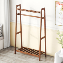 Drying rack Floor-to-ceiling indoor bedroom modern simple coat rack household simple single pole balcony drying hanger