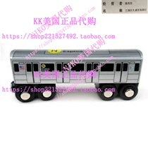 Munipals NYC Subway N Car Toy Train Wooden Railway Compatibl