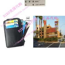 RFID Blocking Leather Slim Wallet Mens Genuine Leather RF