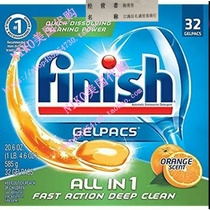 FinishAllIn1Gelpacs Orange32Tabs DishwasherDetergen