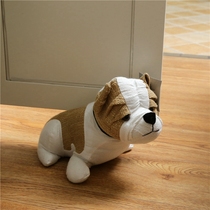 D1 foreign trade cute plush animal creative door block childrens room home accessories doll