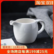 Simple small milk jug coffee plus Milk Cup Milk Jug Mini Milk Cup Western juice bucket commercial tableware personalized milk tank small