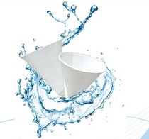 Cone Paper Cups 3 7 Oz Disposable Airport Point Triangle Environmentally Friendly Cone Paper Cups 5000