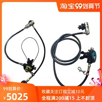 AKUANA FALCON3 FALCONET1 double bottle breath regulator one and two head set