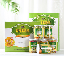 Pinwei mixed fruits and vegetables simply 88g * 6 bottles gift box dried vegetables dried fruits and vegetables snacks Weifang Shouguang specialty