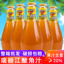 Ruilijiang Sour Angle Juice Yunnan Specialty 226ml*12 Bottles Glass Bottles Sour Sweet Hotel Beverage Wholesale FCL