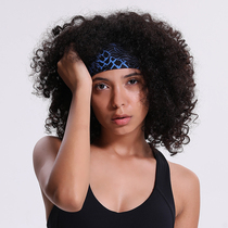 Professional yoga outdoor sports hair band for women sweat-absorbing breathable elastic quick-drying running non-slip antiperspirant belt fitness bandana