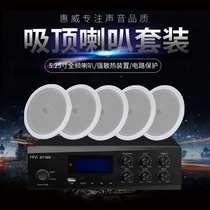 Hivi Huiwei TD206 ceiling speaker set Ceiling ceiling audio shop Bluetooth background music system