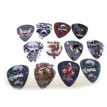 vorson-guitar shrapnel skull pick rock plank electric guitar pick a total of 12 CRP-12-kit