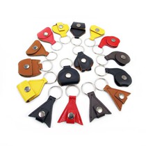  Acoustic guitar electric bass pick bag leather pick pick bag (free three pieces of pick)