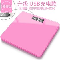 Electronic Scale Household Small Human Body 0 01 Precision Weight Scale Weight Weight Weight Weight Weight Loss Adult Female usb Charging Scale