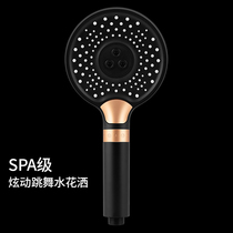 Bunker supercharged shower head set shower bath bath bath water heater bathroom filter handheld shower head household