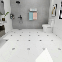 Toilet waterproof floor glue household floor stickers self-adhesive plastic floor pads wear-resistant ground stickers thickening bedroom renovation
