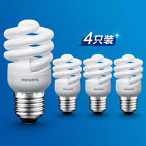 Philips energy saving bulb e14e27 screw mouth household standard spiral 5w8w12w15w20w23w super light source