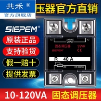 220V AC power supply Single phase solid state voltage regulator SSVR40A resistance value voltage regulator module