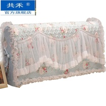 Korean version of fabric lace princess bed head cover dust protection leather bed pastoral 1 8m