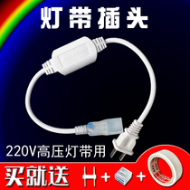 5050 3014 2835led lamp with plug two pins 220V lamp with power supply 5730 lamp head connector pin